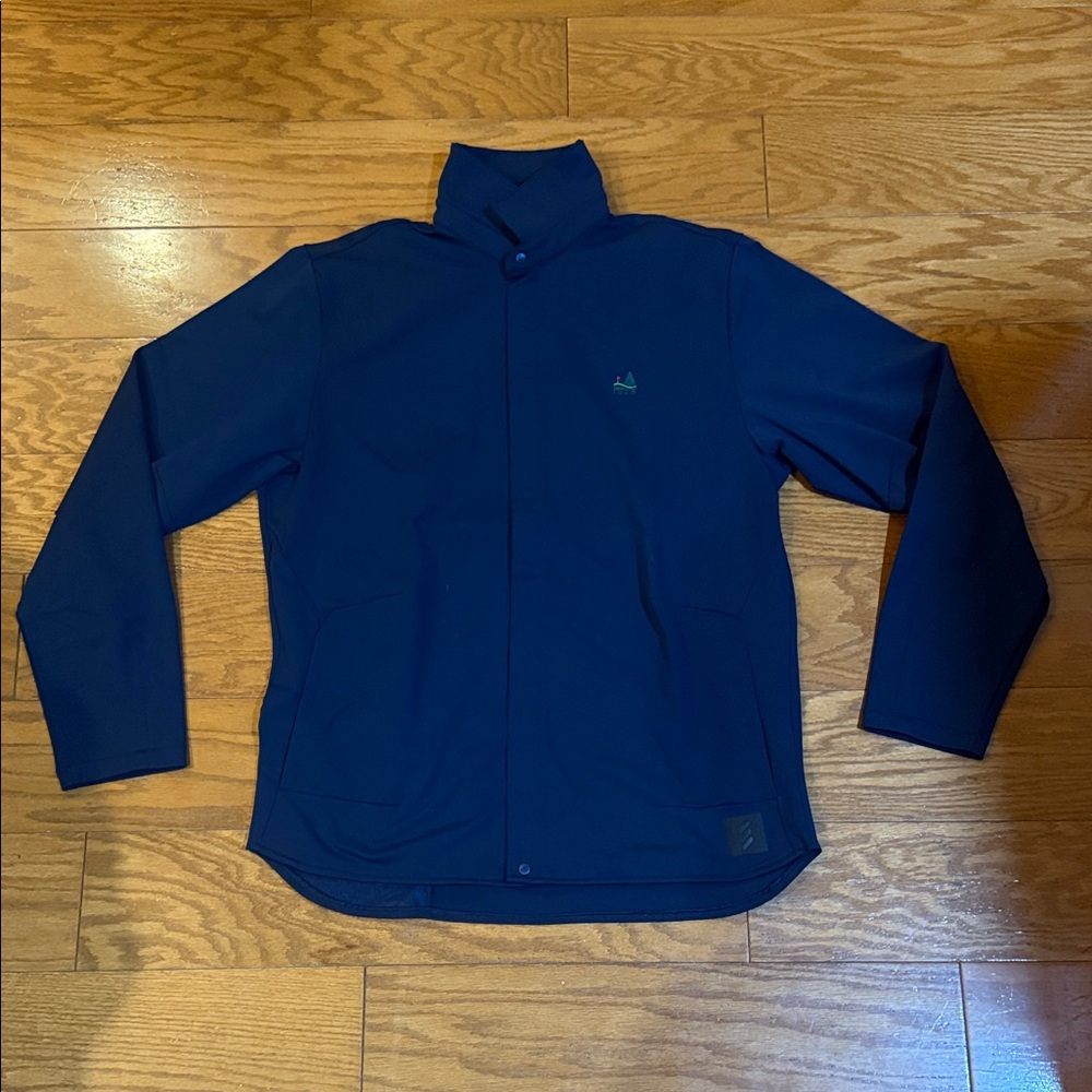 Adidas Golf Men's Sz M Navy Windbreaker Jacket